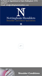 Mobile Screenshot of nottinghamshoulders.com
